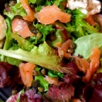 Light N Healthy Lox Salad W Dill Cream
